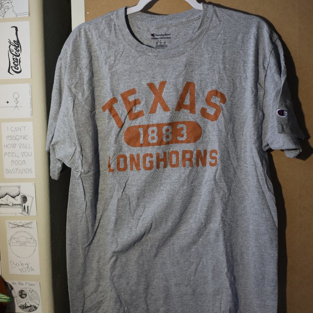 Champion Texas Longhorns Vintage T-Shirt Short-sleeve